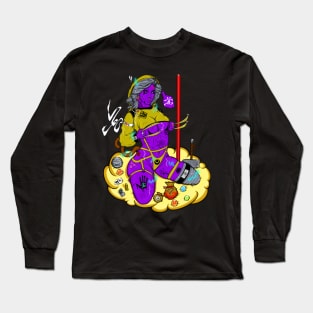 The Wet Titan 2 [ By #ArtIzMuzikForTheEyez ] Long Sleeve T-Shirt